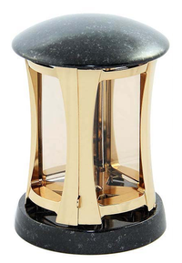 Granitinė moderni žvakidė (auksas)